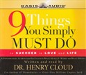 9 Things You Simply Must Do by Henry Cloud
