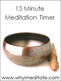 15 Minute Meditation Timer by Joshua David OBrien