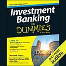 Investment Banking for Dummies by Matthew Krantz