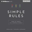 Simple Rules: How to Thrive in a Complex World by Donald Sull
