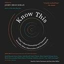 Know This by John Brockman