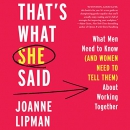 That's What She Said by Joanne Lipman
