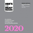 HBRs 10 Must Reads 2020: HBR's 10 Must Reads by Harvard Business Review