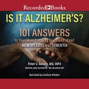 Is It Alzheimer's? by Peter V. Rabins