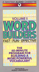 Word Builders: Volume 5 by Audio University