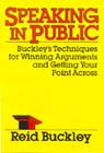 Speaking in Public by Reid Buckley