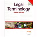 VangoNotes for Legal Terminology, 5/e by Gordon Brown