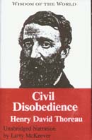 Civil Disobedience by Henry David Thoreau