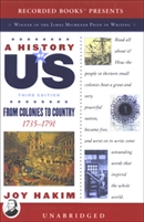From Colonies to Country: A History of US, Book 3 by Joy Hakim