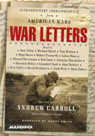 War Letters by Andrew Carroll