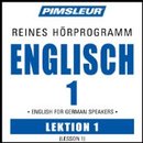 English for German Speakers, Unit 1 by Dr. Paul Pimsleur