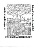 Ethics in a Democracy Podcast #3