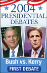 2004 First Presidential Debate: Bush vs. Kerry by George W. Bush