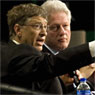 Bill Clinton and Bill Gates at the International AIDS Conference by Bill Clinton