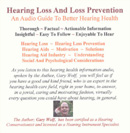 Hearing Loss And Loss Prevention by Gary Kevin Wolf