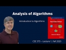 Analysis of Algorithms by Steven Skiena