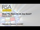 Does the News Do Us Any Good? by Alain de Botton