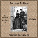 Framley Parsonage by Anthony Trollope