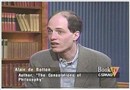 Alain de Botton on The Consolations of Philosophy by Alain de Botton