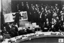 U.N. Security Council Exchange on the Presence of Nuclear Missiles in Cuba by Adlai Stevenson