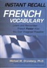 Instant Recall French Vocabulary