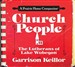 Church People: The Lutherans of Lake Wobegon