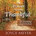 The Power of Being Thankful