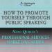 How to Promote Yourself Through Public Speaking