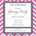 50 Things Every Young Lady Should Know