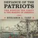 Defiance of the Patriots