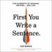 First You Write a Sentence