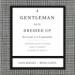 A Gentleman Gets Dressed Up