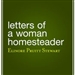 Letters of a Woman Homesteader