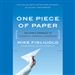 One Piece of Paper