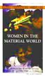 Women in the Material World