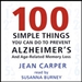 100 Simple Things You Can Do to Prevent Alzheimer's