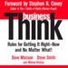businessThink: Rules for Getting It Right - Now, and No Matter What!