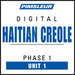 Haitian - Creole I, Unit 1