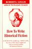 How to Write Historical Fiction