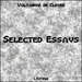 Selected Essays