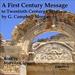 A First Century Message to Twentieth Century Christians