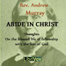 Abide in Christ