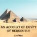 An Account of Egypt by Herodotus