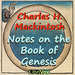 Notes on the Book of Genesis