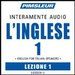 English for Italian Speakers I, Unit 1